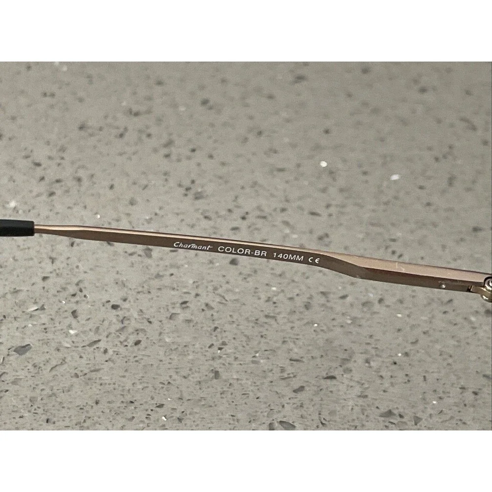 CHARMANT EU8121 BR BROWN EYEGLASSES FRAMES ONLY 52-18-140 Full Rim Square